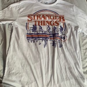 Stranger things white T